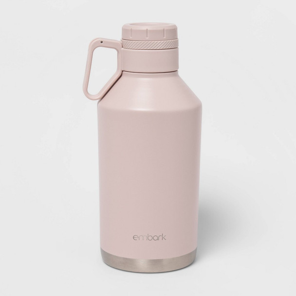 EMBARK 64OZ STAINLESS STEEL GROWLER - BLUSH