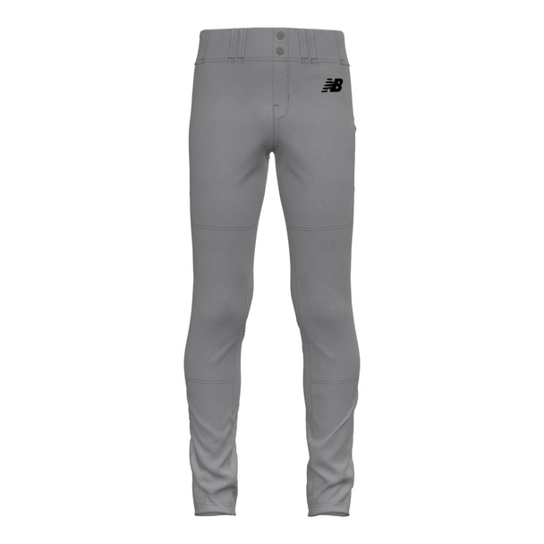 Youth Adversary 2 Baseball Solid Pant Tapered L - Gray New