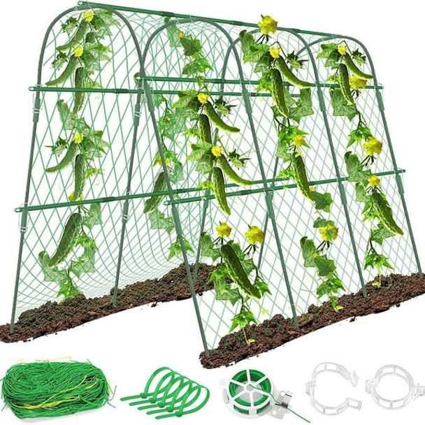 WHATEVER YOU LIKE-U-SHAPE GARDEN TRELLIS FOR CLIMBING PLANTS - GREEN WHATEVER YOU LIKE-U-SHAPE GARDEN TRELLIS FOR CLIMBING PLANTS - GREEN