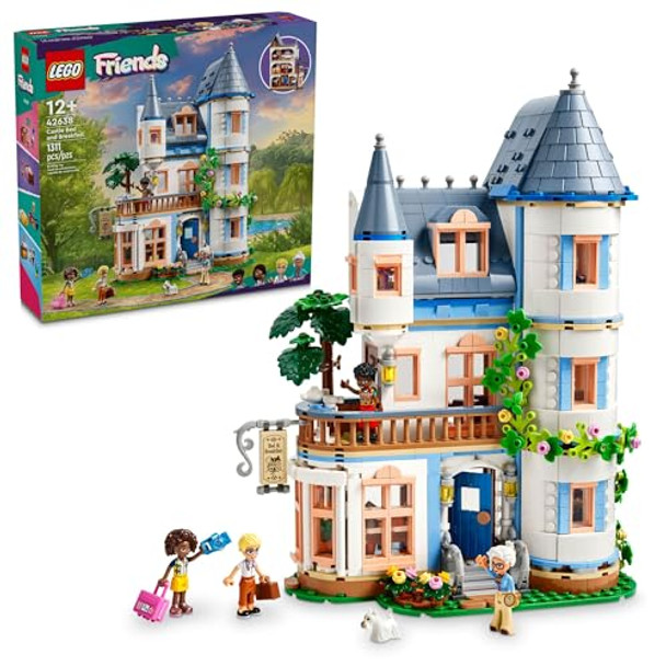 LEGO Friends Castle Bed and Breakfast Hotel Set Toy 42638 Multicolor LEGO Friends Castle Bed and Breakfast Hotel Set Toy 42638 Multicolor