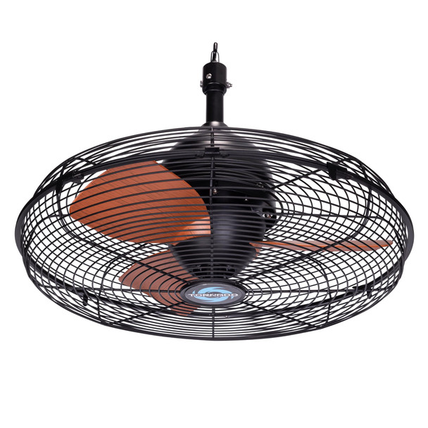 TORNADO 20-INCH OUTDOOR DOWNROD MOUNT CEILING FAN, 3 SPEEDS, HI-FAN-20CEIL-WR TORNADO 20-INCH OUTDOOR DOWNROD MOUNT CEILING FAN, 3 SPEEDS, HI-FAN-20CEIL-WR