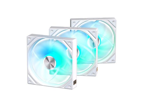 TRYX ROTA SL ARGB White 120mm Case Fan 3in1 Contact Connection with Magnetic