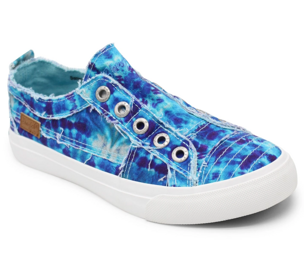 BLOWFISH MALIBU ‘BLOWFISH MALIBU’ WOMEN’S PLAY SLIP ON SIZE 10 - BLUE TIE DYE New