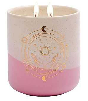 INSIGHT MANIFESTING SCENTED CANDLE (11 OZ.) - PINK New