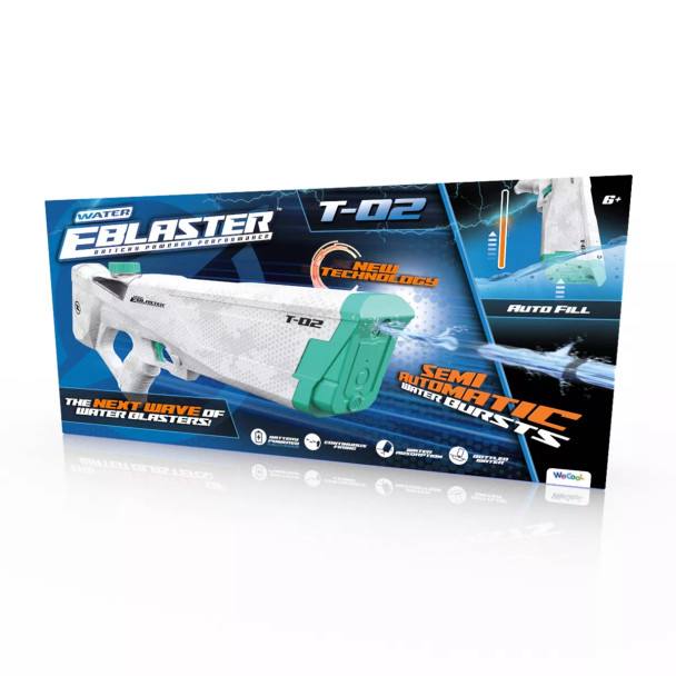 WATER EBLASTER T02 BATTERY OPERATED WATER BLASTER: PLASTIC TOY KIDS 6 YEARS & UP WATER EBLASTER T02 BATTERY OPERATED WATER BLASTER: PLASTIC TOY KIDS 6 YEARS & UP
