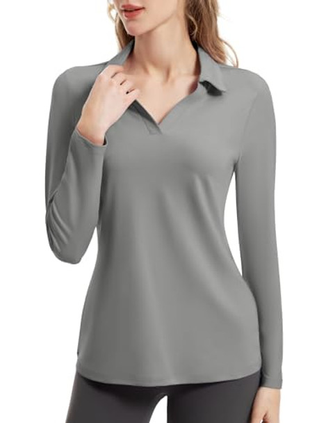 FKEEP WOMEN TENNIS GOLF SHIRT LONG SLEEVED TOP SPORT ACTIVEWEAR LIGHT GREY M FKEEP WOMEN TENNIS GOLF SHIRT LONG SLEEVED TOP SPORT ACTIVEWEAR LIGHT GREY M