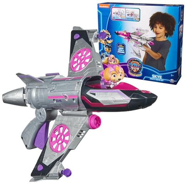 Paw Patrol Mighty Movie Transforming Rescue Jet Skye Mighty Pups Action Figure New Paw Patrol Mighty Movie Transforming Rescue Jet Skye Mighty Pups Action Figure New