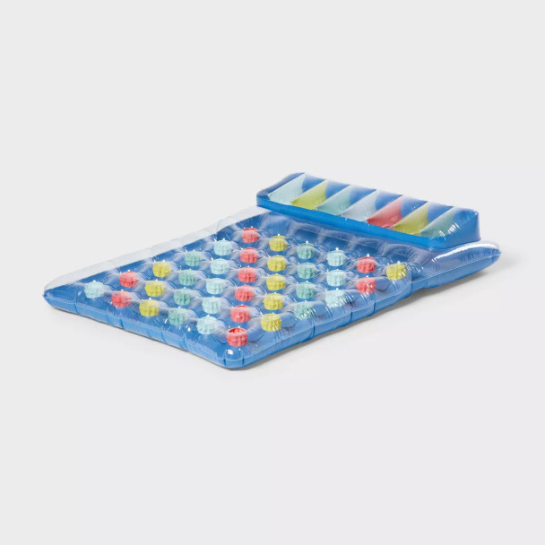 SUN SQUAD POCKET LOUNGE - WATER FLOATS FOR AGE 14+, 2 PERSON CAPACITY - MULTI