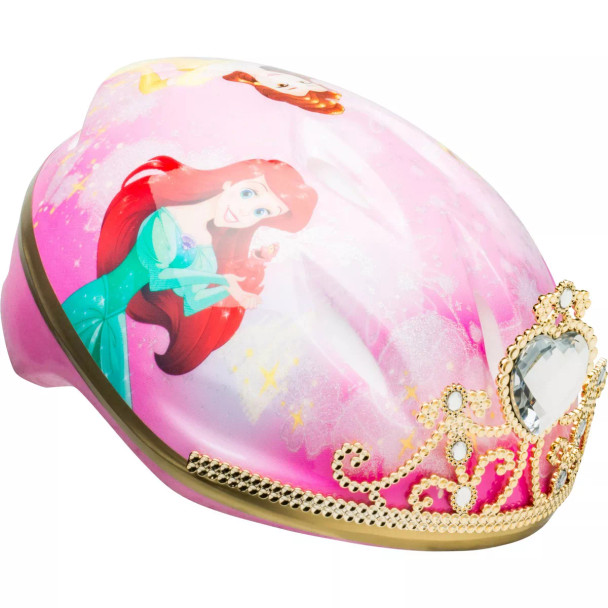 DISNEY FROZEN FROZEN DISNEY PRINCESS 3D TIARA CYCLING GIRLS' BIKE HELMET - PINK New DISNEY FROZEN FROZEN DISNEY PRINCESS 3D TIARA CYCLING GIRLS' BIKE HELMET - PINK New