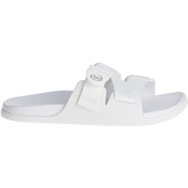 JCH108260 CHACO WOMEN'S CHILLOS SLIDE SANDAL WHITE SIZE 8 New
