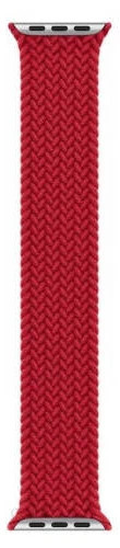 APPLE WATCH BRAIDED SOLO LOOP 45MM - (PRODUCT)RED - SIZE 11 - RED