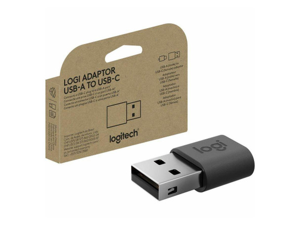 Logitech USB-A to USB-C Adapter