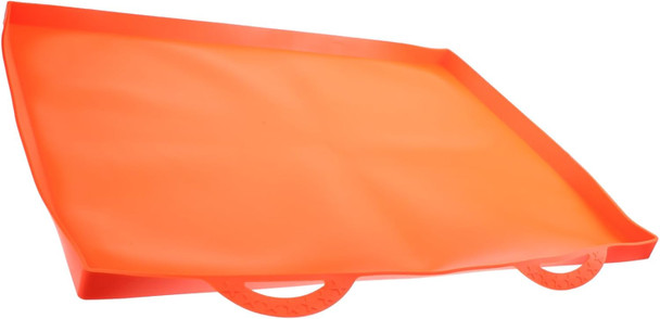 LABRIMP HEAVY DUTY SILICONE GRIDDLE MAT REUSABLE GRIDDLE COVER - ORANGE