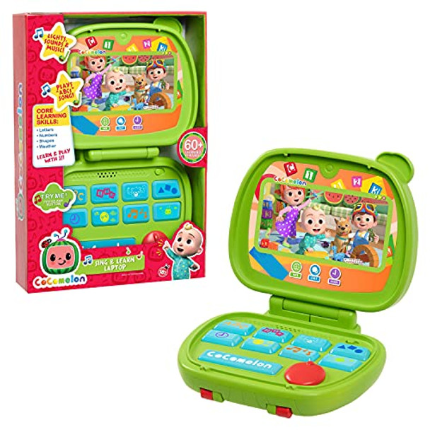 Cocomelon Sing and Learn Laptop Toy, Lights, Sounds and Music New Cocomelon Sing and Learn Laptop Toy, Lights, Sounds and Music New