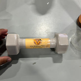 BLOGILATES JELLY HAND WEIGHTS 3LBS (1.36KG) - LIGHT PINK