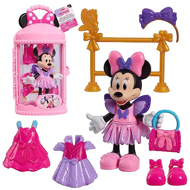 Disney Junior Minnie Mouse Fabulous Fashion Ballerina Doll Set by Just Play New Disney Junior Minnie Mouse Fabulous Fashion Ballerina Doll Set by Just Play New