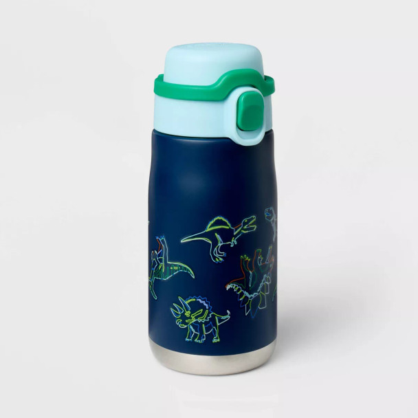 CAT & JACK™ 14OZ WATER BOTTLE - NAVY BLUE