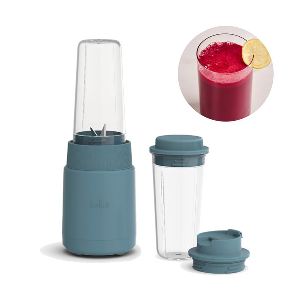 BELLA 6 PCS PORTABLE ROCKET BLENDER, JUICER & SMOOTHIE MAKER - SURF