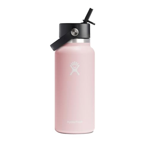 HYDRO FLASK 32OZ WIDE FLEX STRAW CAP BOTTLE W32BFS678 - Trillium New