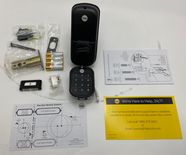 YALE ASSURE LOCK SL WI-FI TOUCHSCREEN SMART LOCK - BLACK