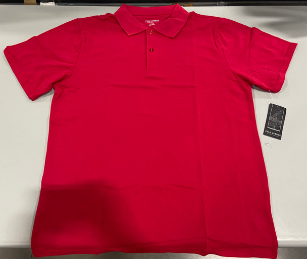 POLO AVENUE MEN'S - SIZE: MEN L - RED New POLO AVENUE MEN'S - SIZE: MEN L - RED New