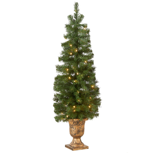National Tree Company Pre-lit Artificial Tree For Entrances and Christmas