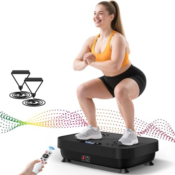 SedoZik Vibration Plate Exercise Machine 2025 Upgrade ZK05 - Black SedoZik Vibration Plate Exercise Machine 2025 Upgrade ZK05 - Black