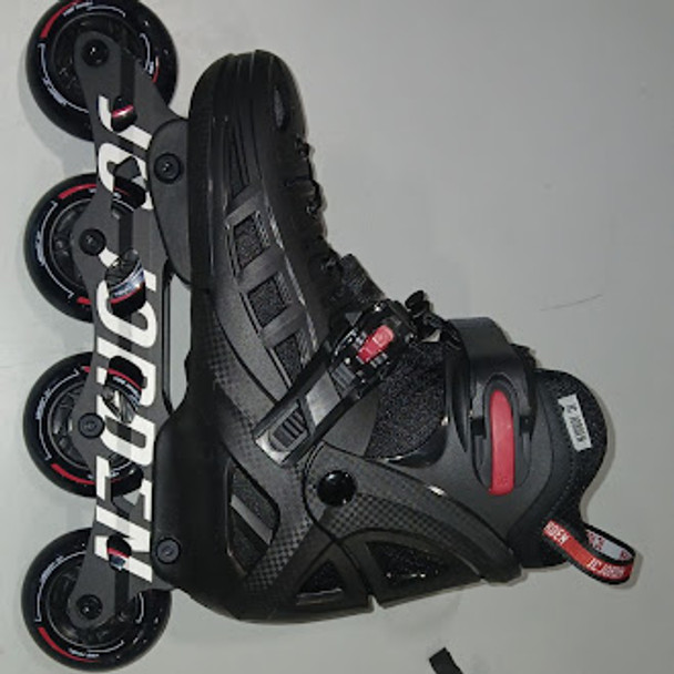 JC JORDEN INLINE SKATES FOR KIDS BLADES LIGHT SIZE: MEN/WOMEN 5-8 - BLACK / RED JC JORDEN INLINE SKATES FOR KIDS BLADES LIGHT SIZE: MEN/WOMEN 5-8 - BLACK / RED