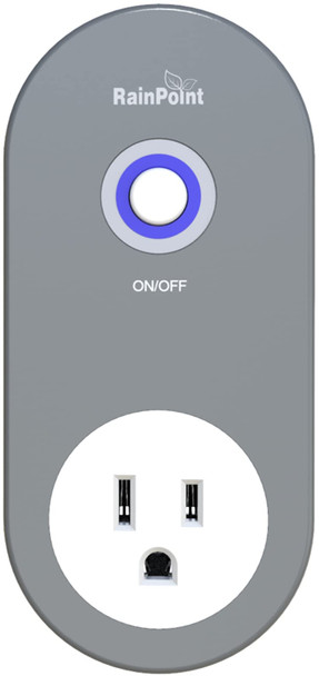 RAINPOINT WIFI IRRIGATION HUB TWG004WRF FOR WIFI SPRINKLER TIMER - DARK GRAY