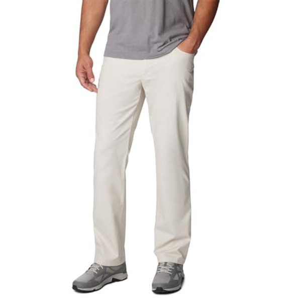 COLUMBIA MEN'S RAPID RIVERS PANT SIZE: MEN 36W 32L DARK STONE New