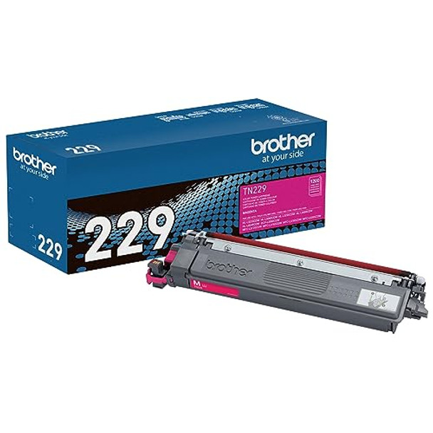 CANNON BROTHER GENUINE TN229M MAGENTA STANDARD YIELD PRINTER TONER CARTRIDGE E New