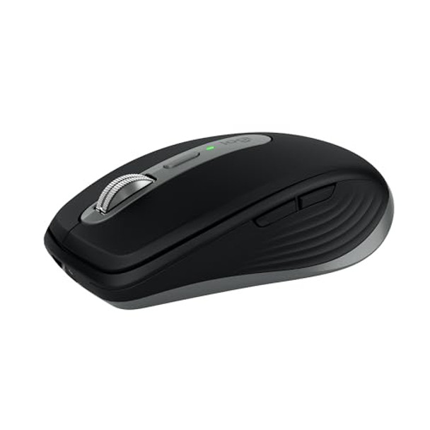 Logitech MX Anywhere 3S for Mac, Compact Wireless Bluetooth Mouse Space Grey