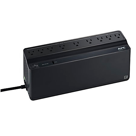 APC BACK-UPS 900 9-OUTLET/1-USB BATTERY BACKUP AND SURGE PROTECTOR - BLACK