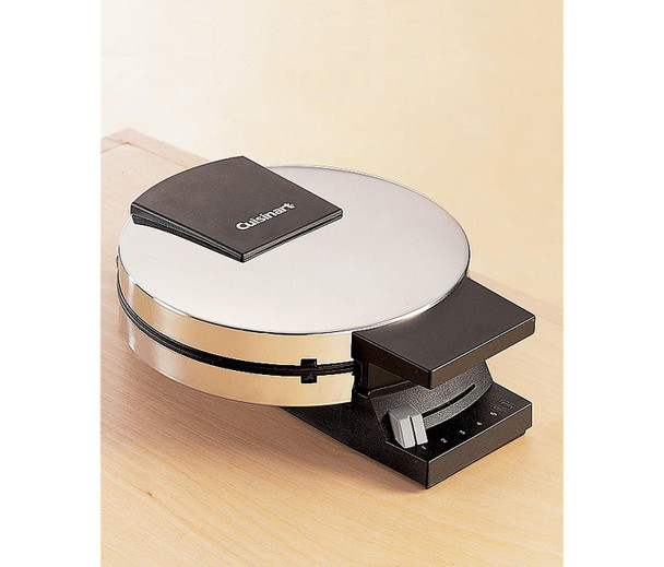 CUISINART ROUND CLASSIC WAFFLE MAKER WMR-CAFR - SILVER