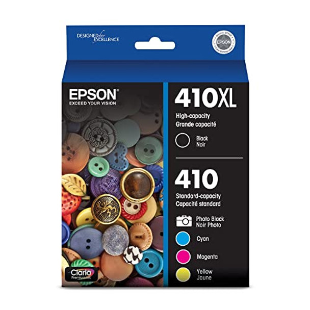 EPSON 410 Claria Premium Ink High Capacity Black & Standard T410XL-BCS - NEW New EPSON 410 Claria Premium Ink High Capacity Black & Standard T410XL-BCS - NEW New