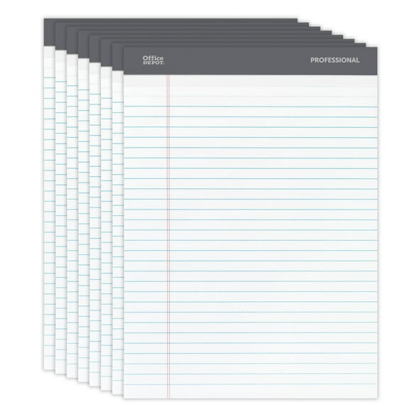 OFFICE DEPOT PROFESSIONAL LEGAL PAD - WHITE