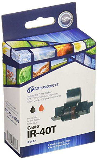 DATAPRODUCTS R1427 COMPATIBLE INK ROLLER, BLACK/RED - BLACK/RED New