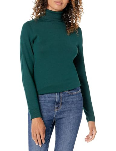 AMAZON ESSENTIALS WOMEN'S CLASSIC FIT LIGHTWEIGHT LONG-SLEEVE SWEATER SMART New AMAZON ESSENTIALS WOMEN'S CLASSIC FIT LIGHTWEIGHT LONG-SLEEVE SWEATER SMART New