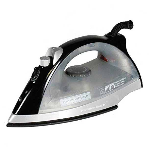 HAMILTON BEACH COMMERCIAL HIR200B LIGHTWEIGHT IRON - BLACK HAMILTON BEACH COMMERCIAL HIR200B LIGHTWEIGHT IRON - BLACK