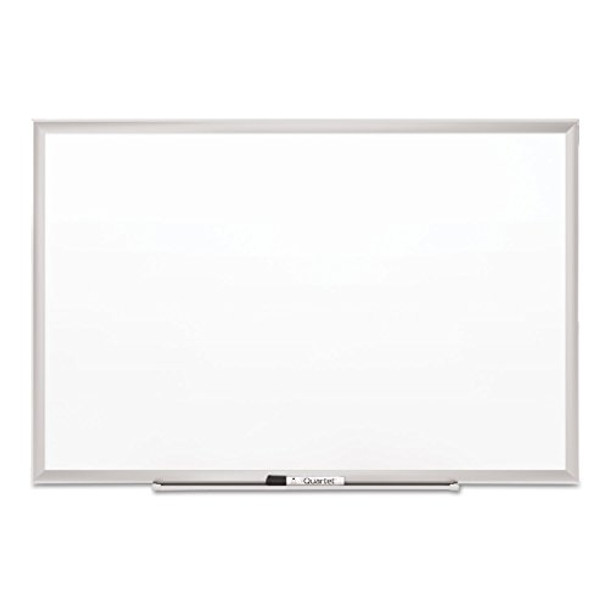 Quartet Magnetic Porcelain Whiteboard, 2' x 3' (QRT2543) - WHITE/SILVER Quartet Magnetic Porcelain Whiteboard, 2' x 3' (QRT2543) - WHITE/SILVER