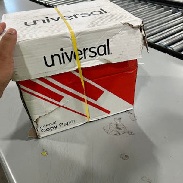 UNIVERSAL 8.5 IN. X 11 IN. 20 LB BOND WEIGHT COPY PAPER (5/CARTON) - WHITE New UNIVERSAL 8.5 IN. X 11 IN. 20 LB BOND WEIGHT COPY PAPER (5/CARTON) - WHITE New
