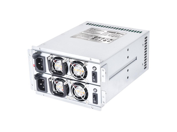 Silverstone Cybenetics Silver 600W mini redundant power supply GM600 Silver Silverstone Cybenetics Silver 600W mini redundant power supply GM600 Silver