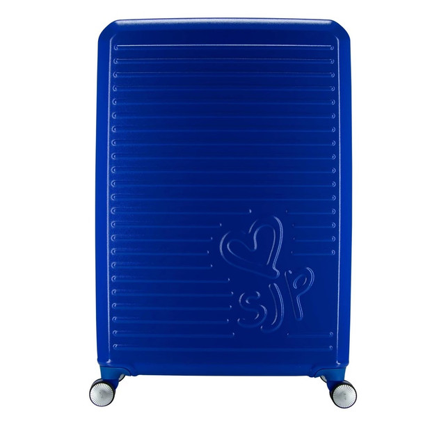 Sarah Jessica Parker Signature 4-pcs Hardside Carry on Spinner Suitcase - Blue New
