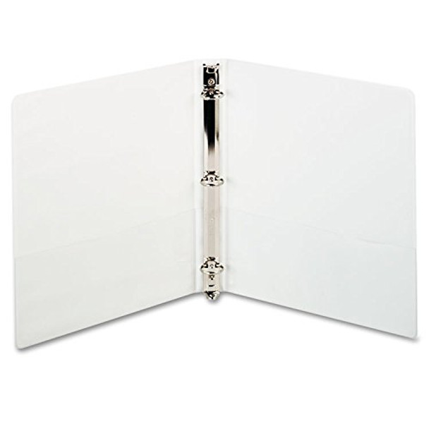 SKILCRAFT ROUND RING VIEW BINDER, 1" CAPACITY; 8.5 X 11, NSN2034708 - WHITE SKILCRAFT ROUND RING VIEW BINDER, 1" CAPACITY; 8.5 X 11, NSN2034708 - WHITE