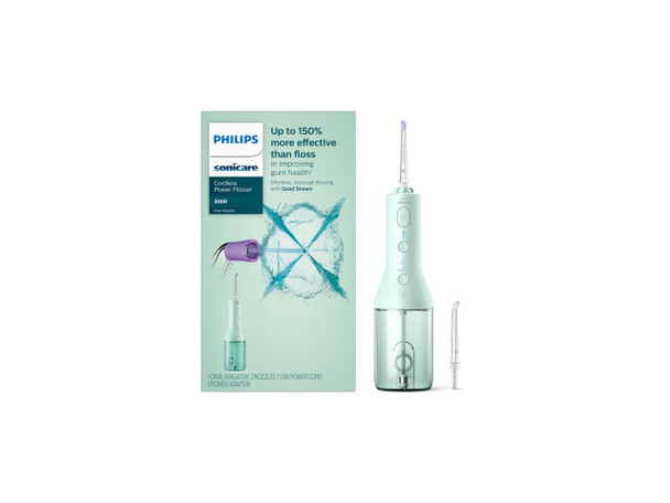 Philips Sonicare Cordless Power Flosser 3000 - Mint, HX3826/24