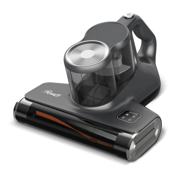ROSEWILL MATTRESS VACUUM CLEANER: 450W 16KPA STRONG SUCTION - GRAY METALLIC