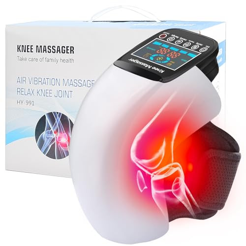 DEITY KNEE MASSAGER 3 IN 1, ADJUSTABLE TEMPERATURE, VIBRATION, 3D MASSAGE