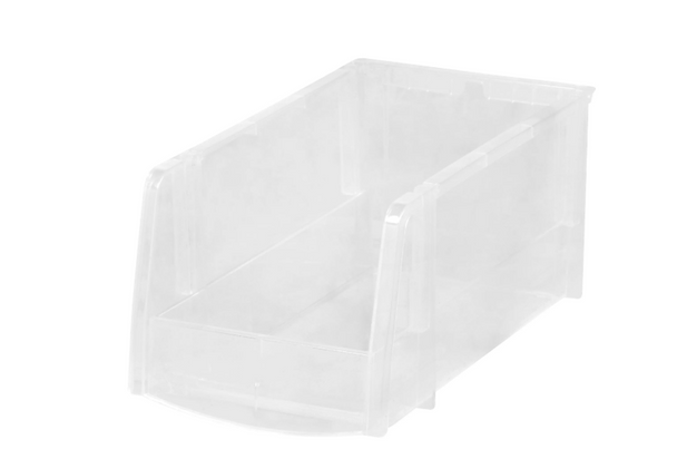 OFFICE DEPOTĀ® BRAND "MINI" PLASTIC STACKING BIN, SMALL SIZE, 5" X 5 1/2", CLEAR New OFFICE DEPOTĀ® BRAND "MINI" PLASTIC STACKING BIN, SMALL SIZE, 5" X 5 1/2", CLEAR New