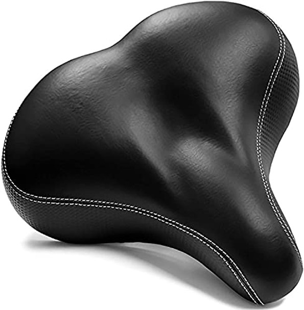 BIKEROO INDOOR BIKE SEAT COMPATIBLE WITH PELOTON EXERCISE OR ROAD BIKES - BLACK BIKEROO INDOOR BIKE SEAT COMPATIBLE WITH PELOTON EXERCISE OR ROAD BIKES - BLACK