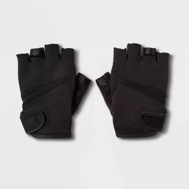 ALL IN MOTION MEN'S STRENGTH TRAINING GLOVES - BLACK - SIZE L New
